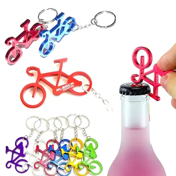 Bicycle Bottle Opener w/Key Chain 7