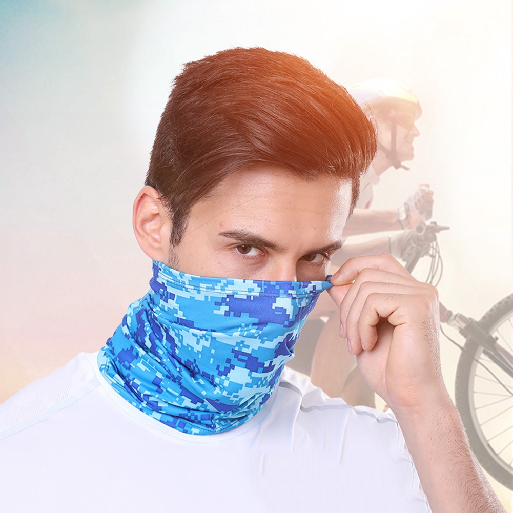 Ice Silk Skull Cooling Neck Gaiter 2