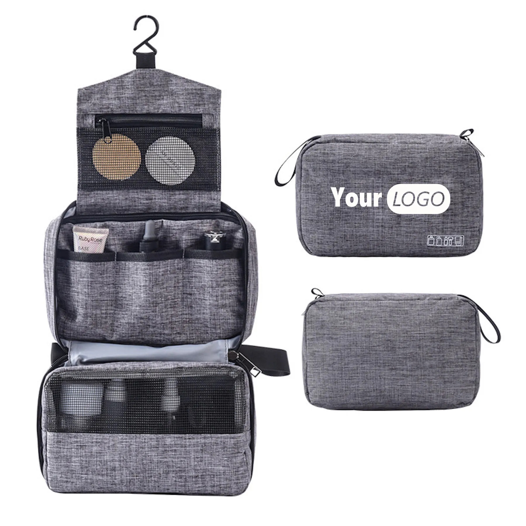 Toiletry Travel Organizer Bag with Hook 2