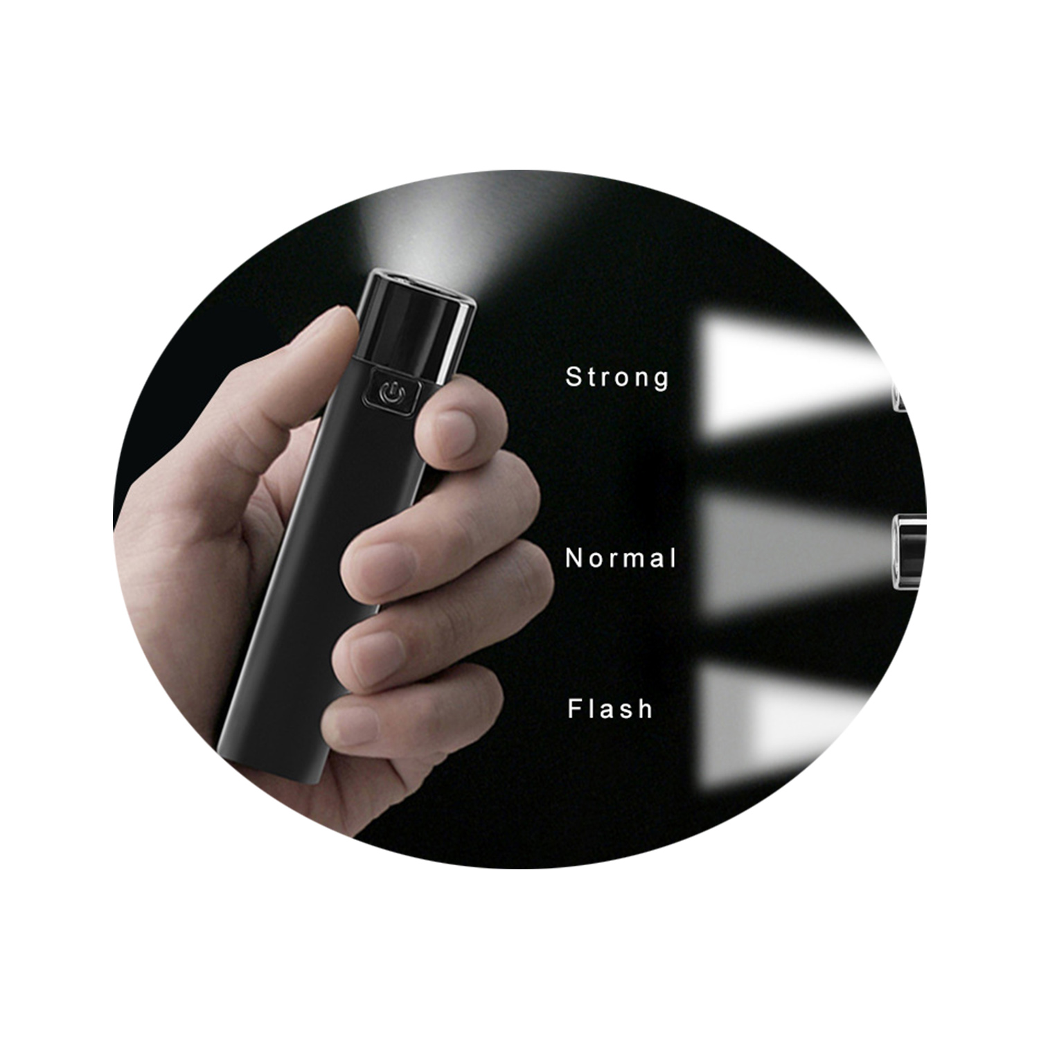2 in 1 Mini Power Bank & Flashlight 3