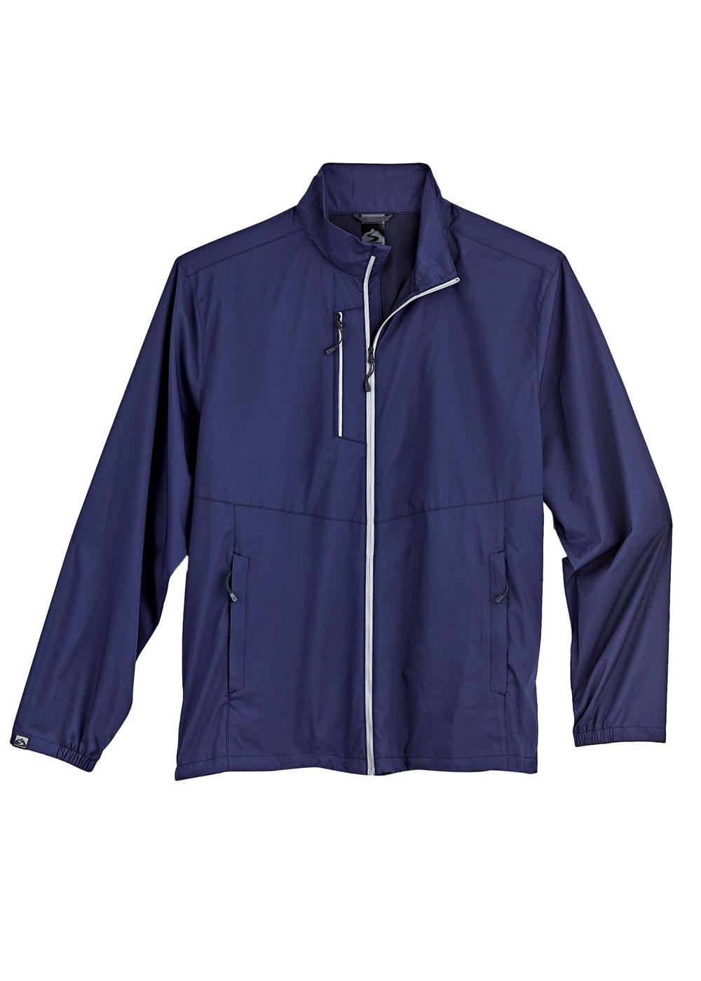 Storm Creek Men's Idealist Water-Resistant Full Zip Windbreaker 15