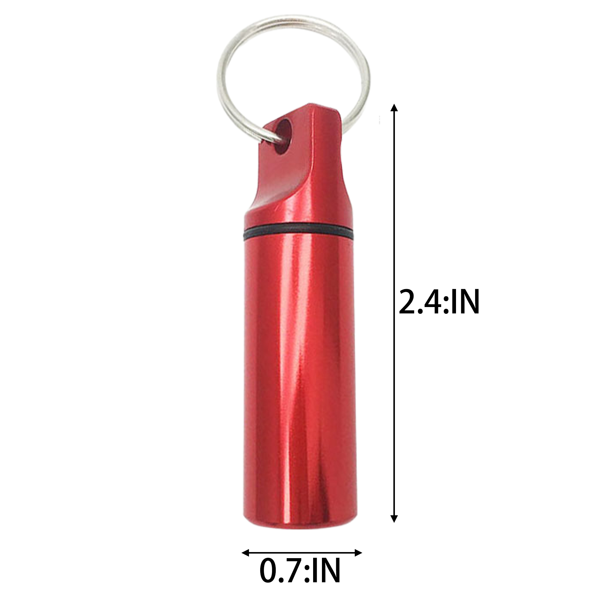 Compact Keychain Storage Capsule 9