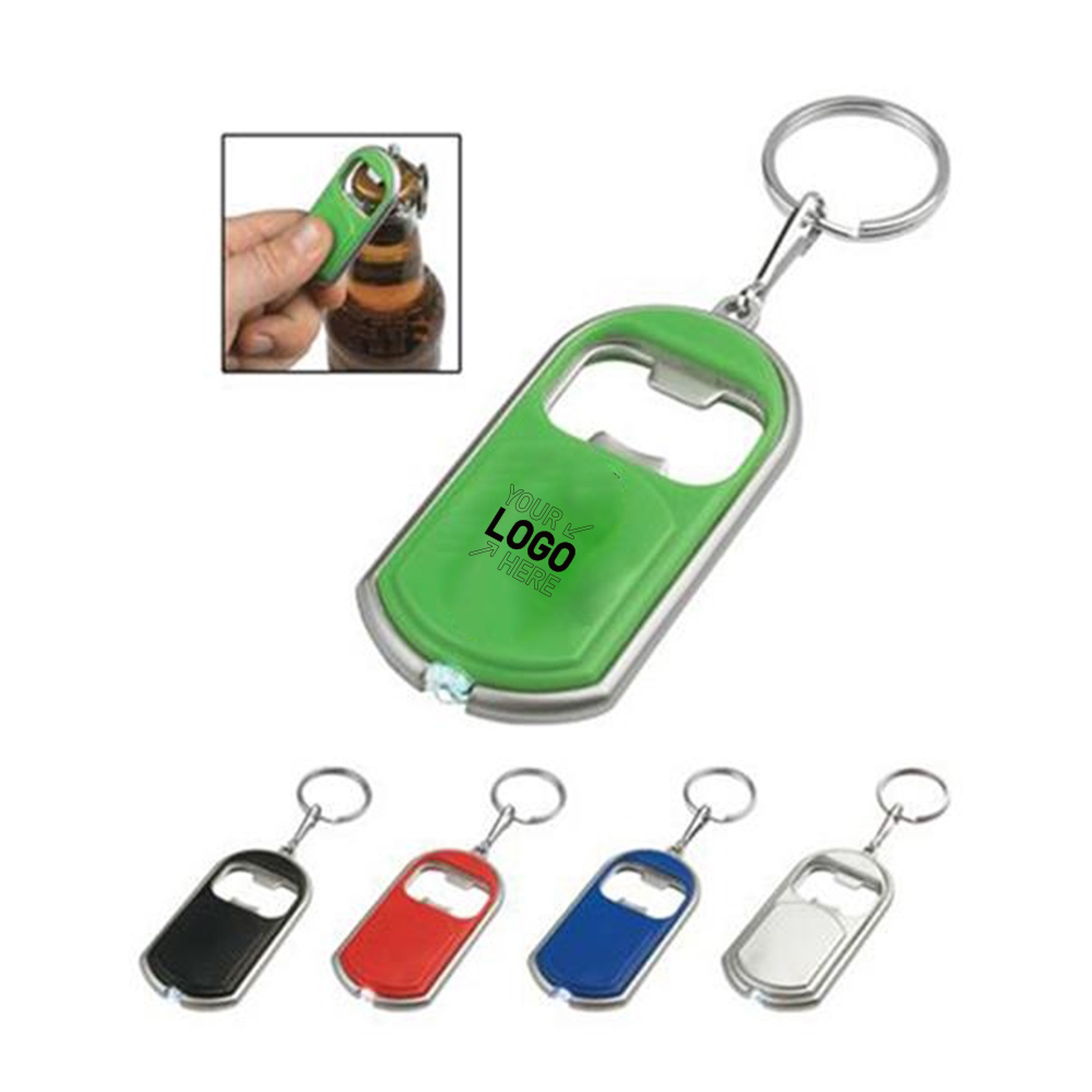 3 in 1 Bottle Opener LED Light Keychain 3