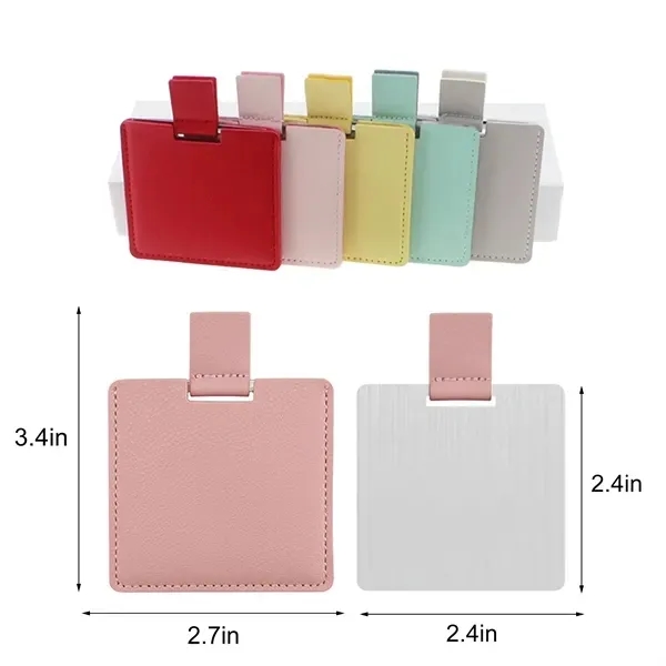 Compact Stainless Steel Mirror - Travel Beauty Accessory 2