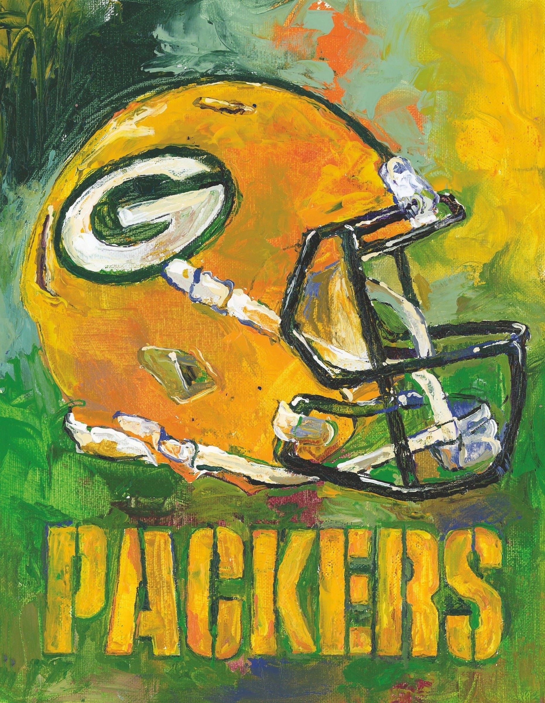 NFL Wooden Wall Art - 16"x20" 4