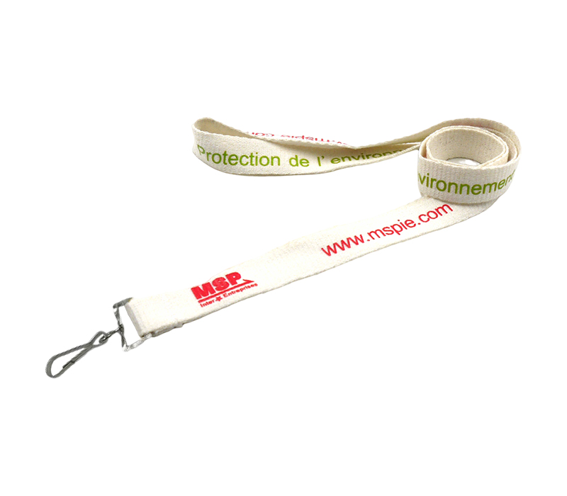 Eco-friendly Cotton Lanyard 2