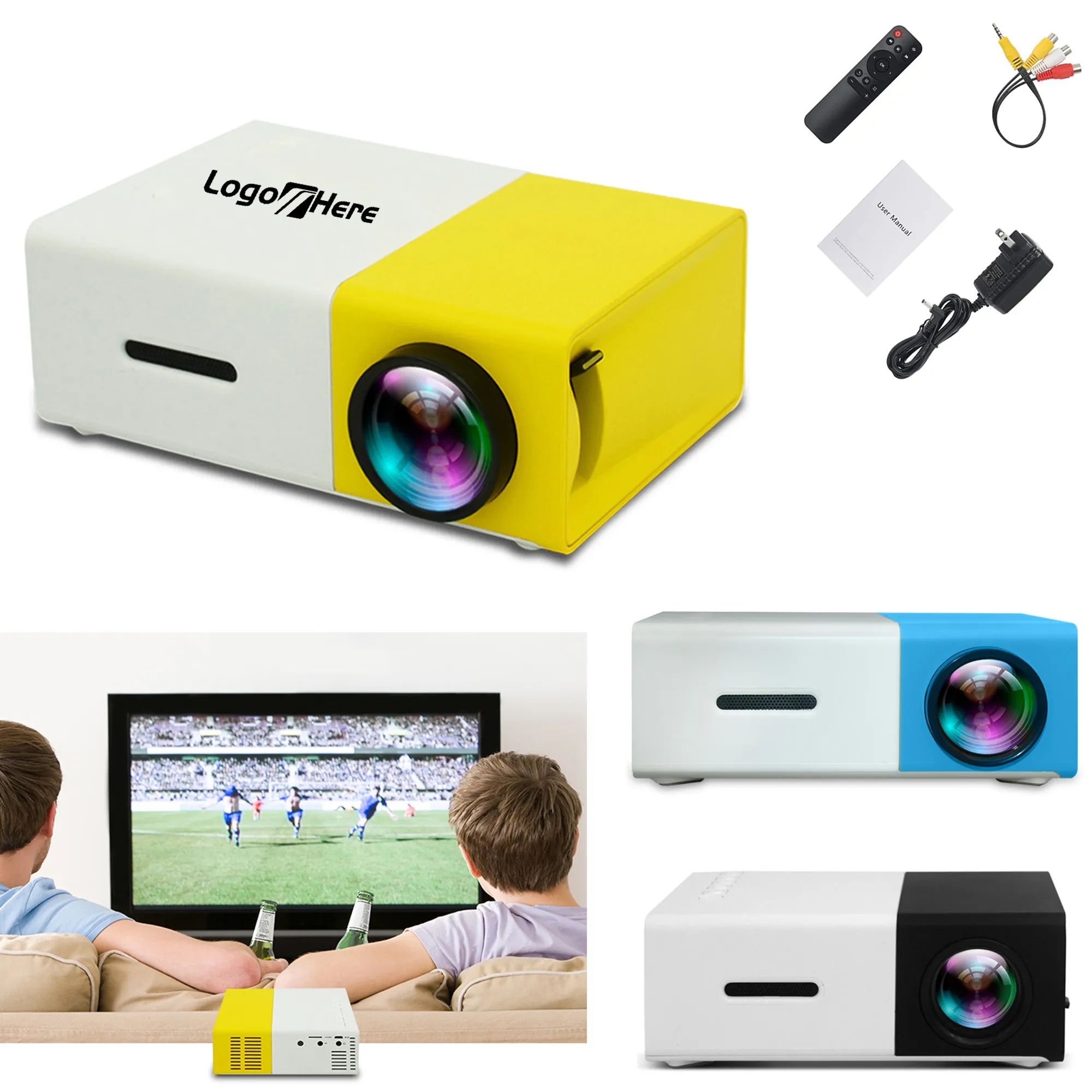 Home Theater Mini Projector 5