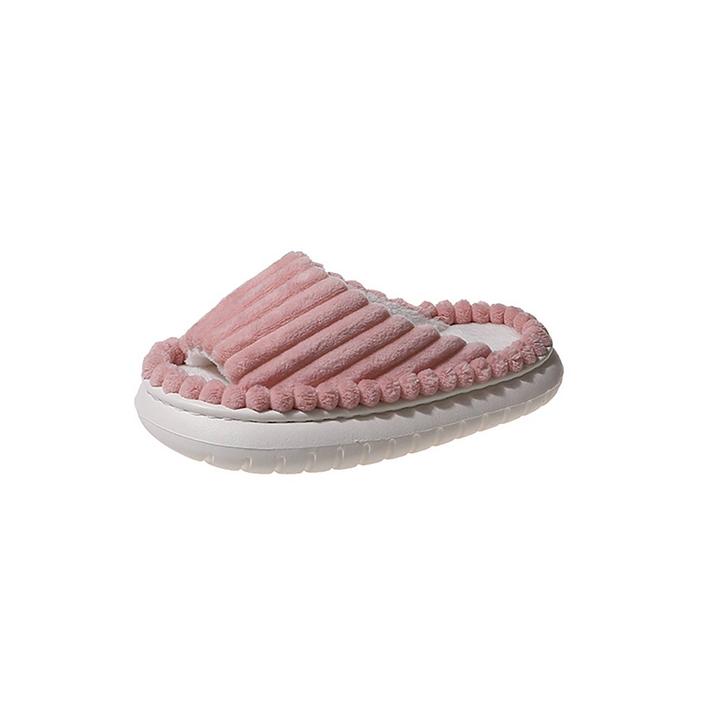 Summer Non-Slip Open-Toe Cotton Slippers 5