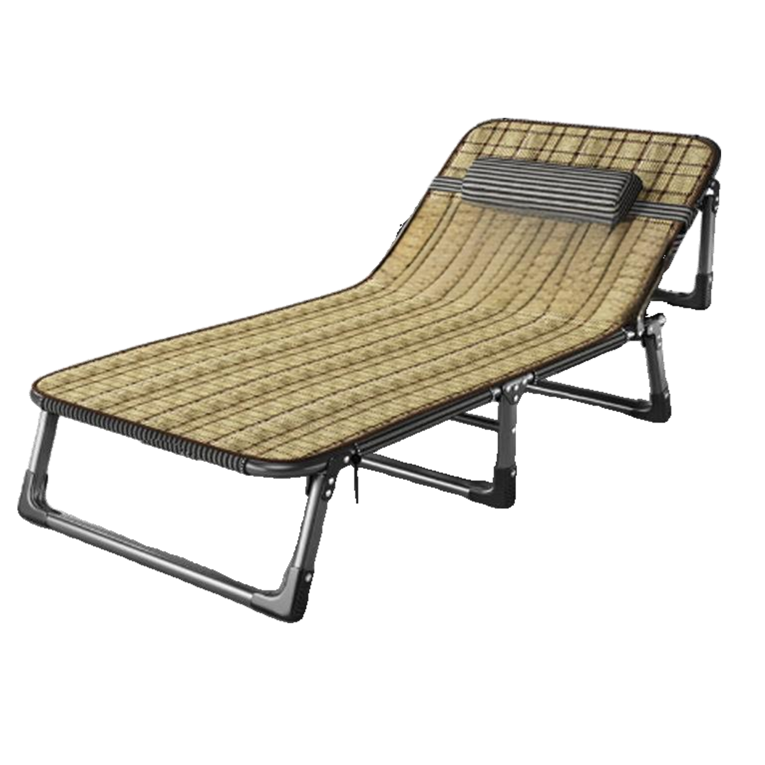Single Person Household Simple Folding Bed for Noon Break 8