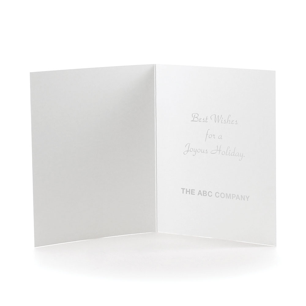 Classic Pine Holiday Greetings Holiday Greeting Card 2