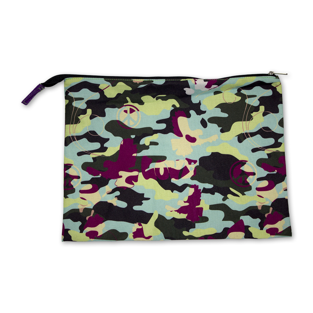 Zippered Cotton Bag (10.75"x8.25")