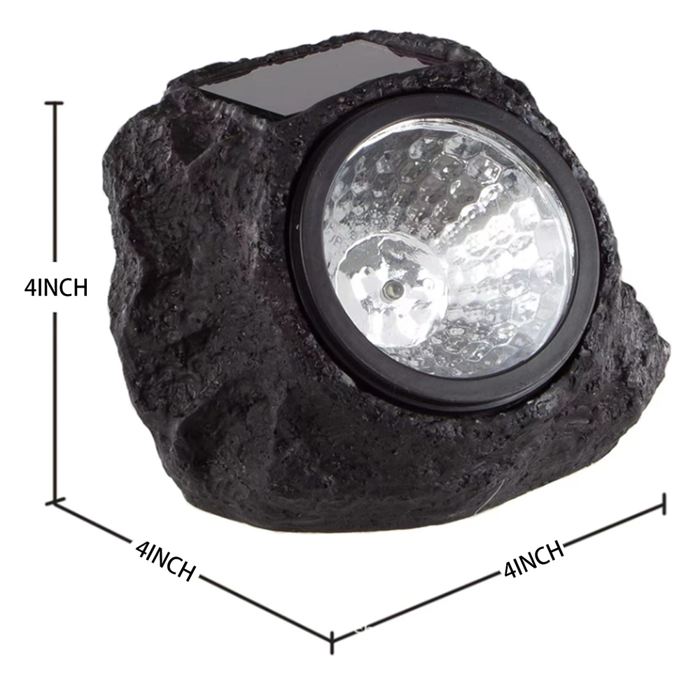 Solar Outdoor Stone Decorative Waterproof Light 3