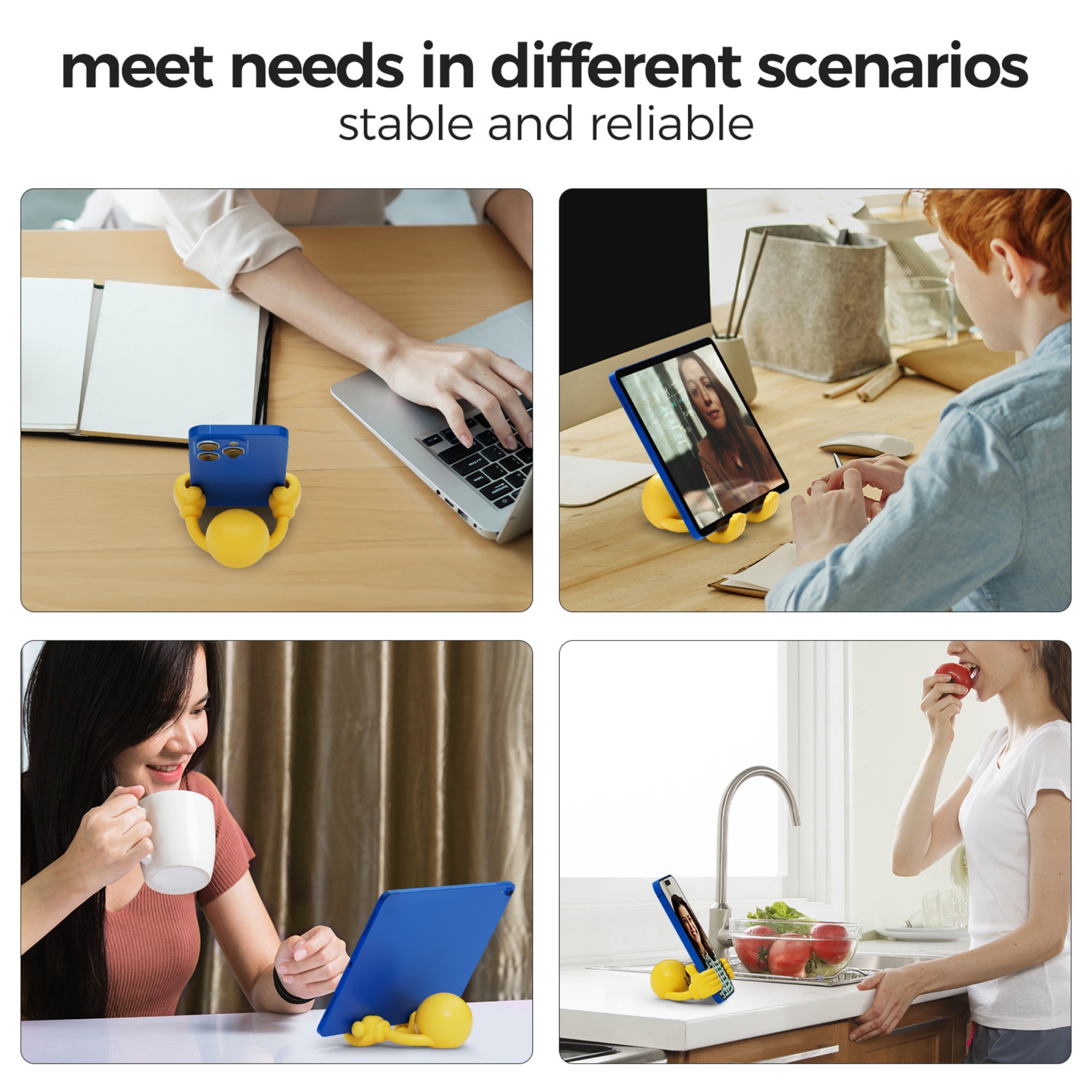 Universal Desktop Thumb Phone Holder Stand 8