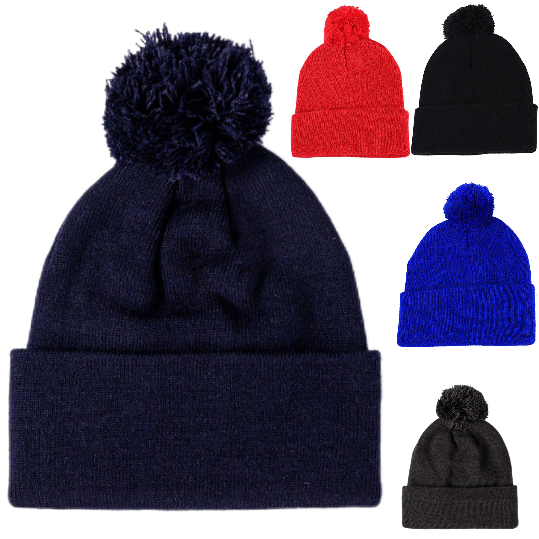 Pom Beanie Hat 3