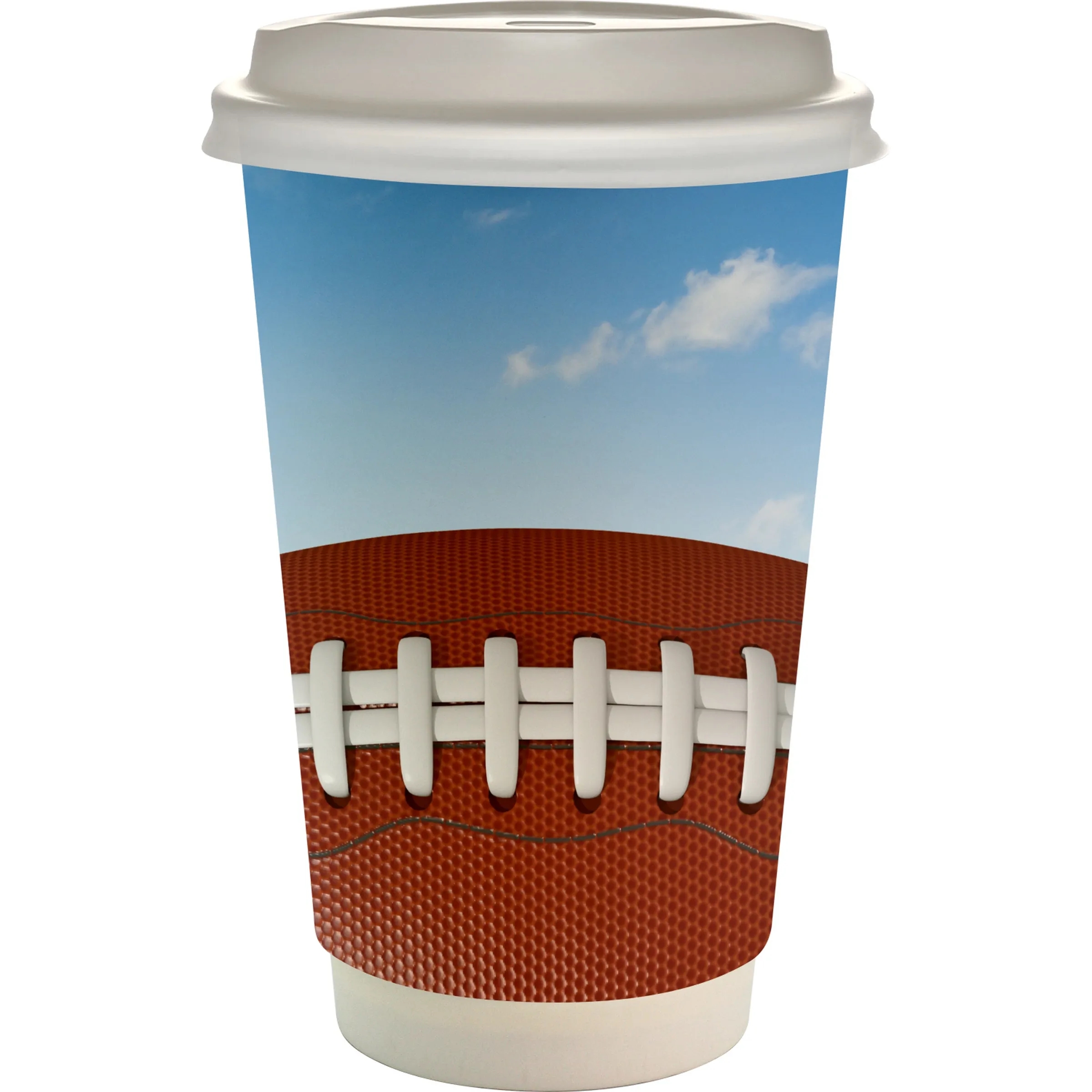 16 oz. Full Color Sporty Paper Cup With Lid 5