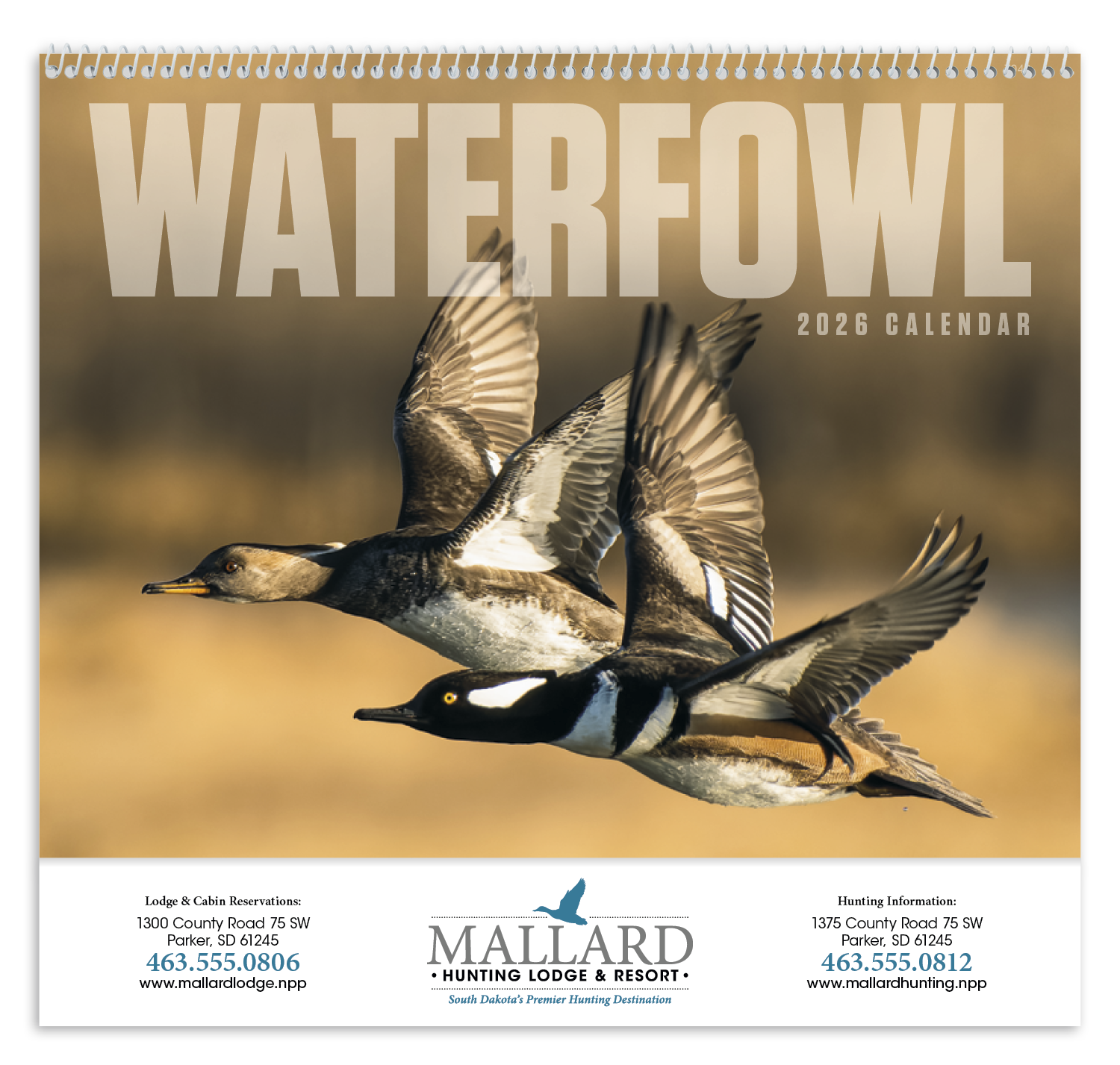 Good Value™ Waterfowl - Spiral Calendar 38