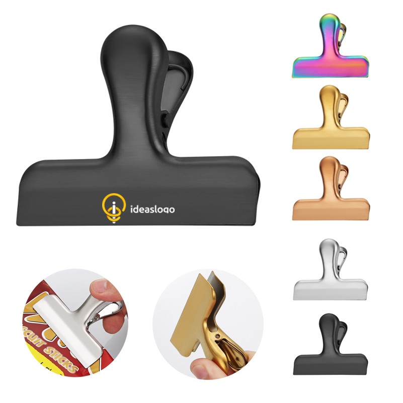 Stainless Steel Snack Clips Office Clip 1