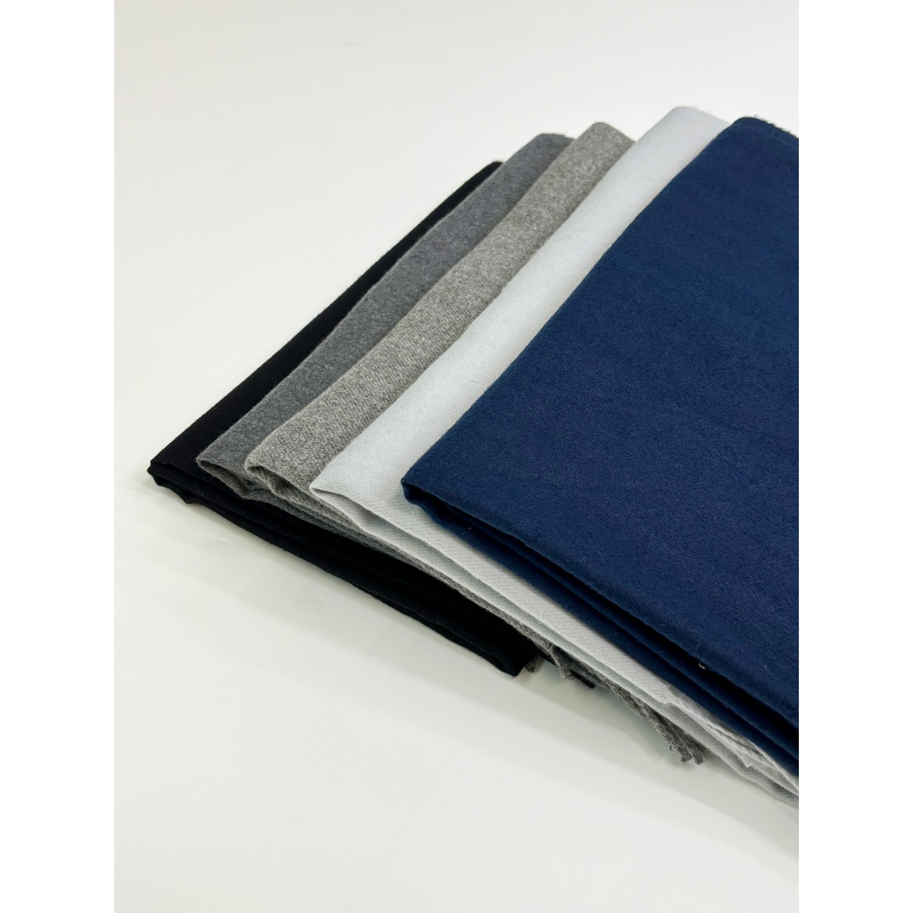 100% Polyester Grey Scarf 2