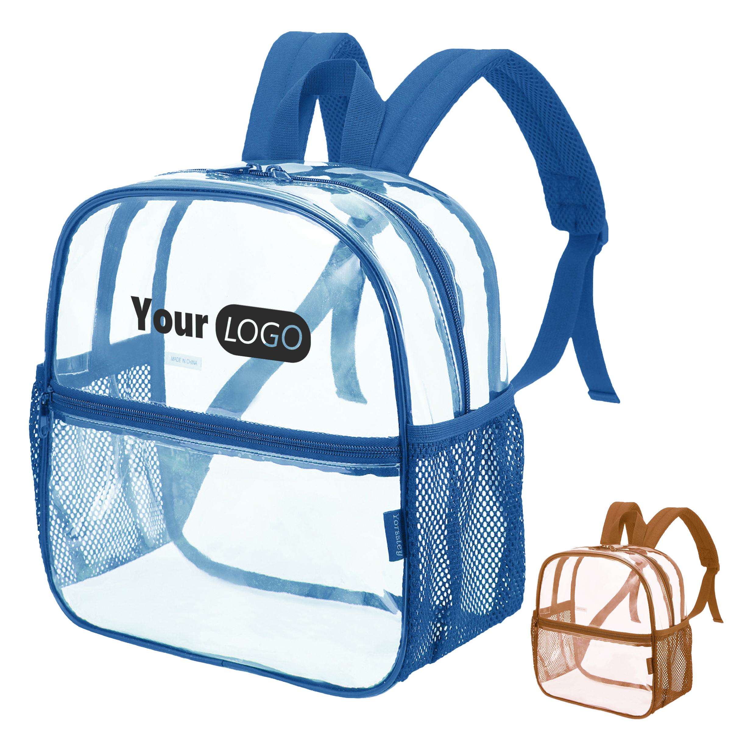 Pvc Clear Safety Backpack With Custom Logo 2