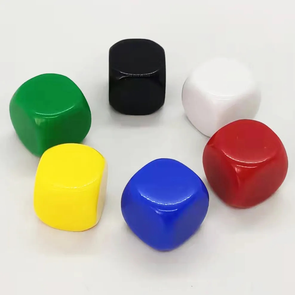 Custom Plastic Dice 6