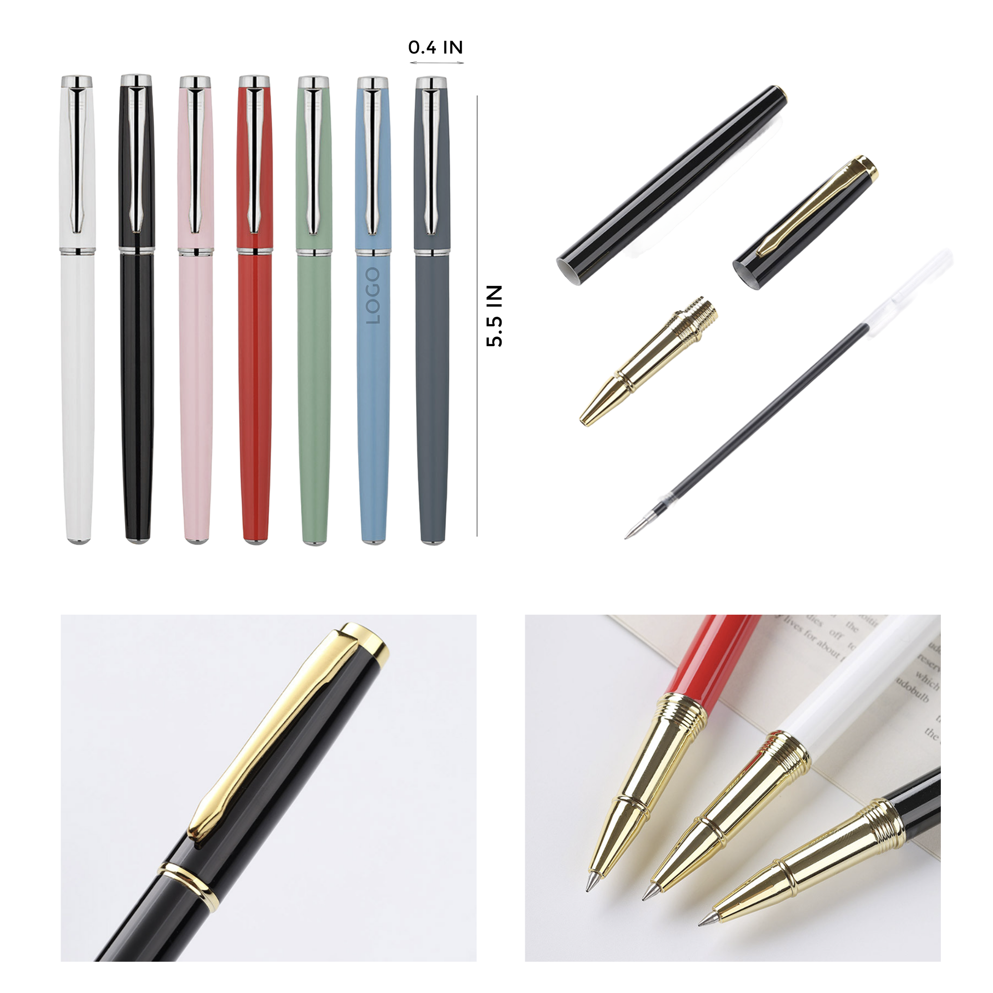 MOQ 10 PCS Metal Ballpoint Pen 2