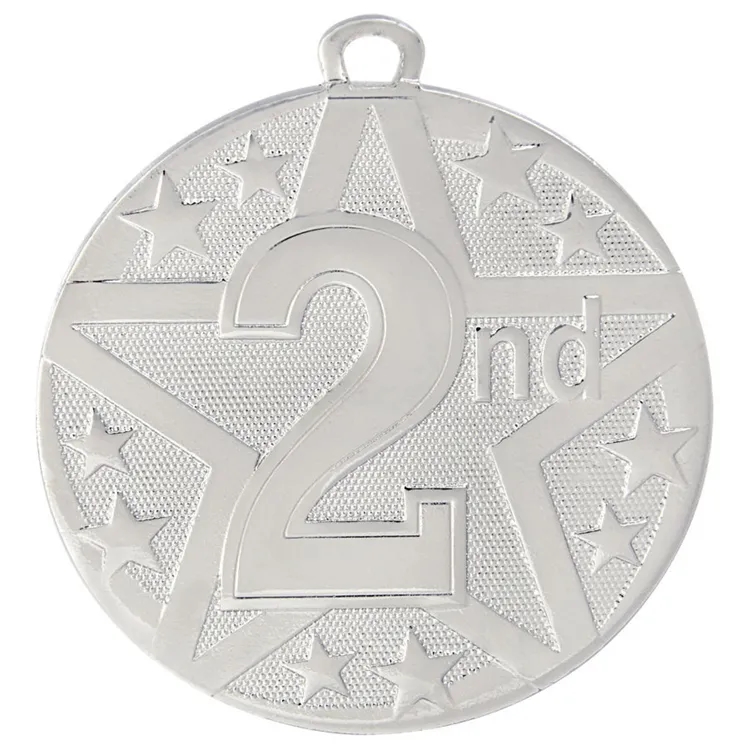 2" Silver Superstar 2nd Place Medal 2