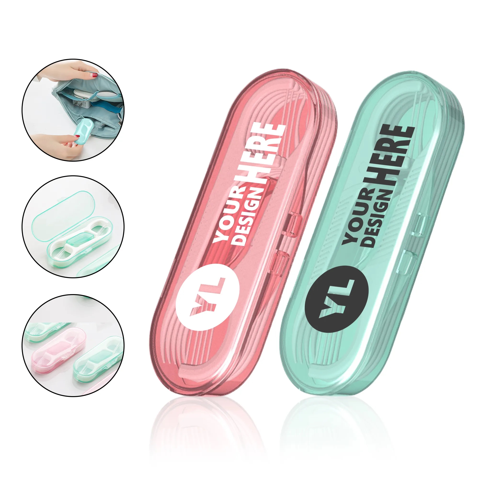 10-Pack Portable Dental Floss