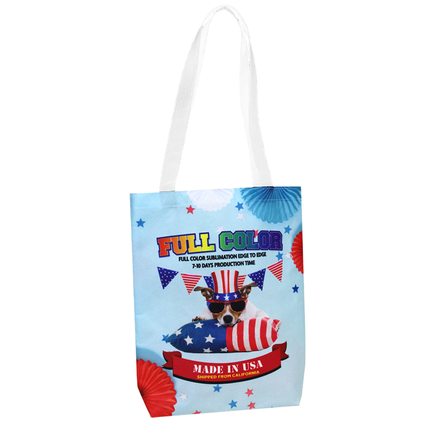 TERRA Made In USA PET Full Color Sublimation Tote – Small 1