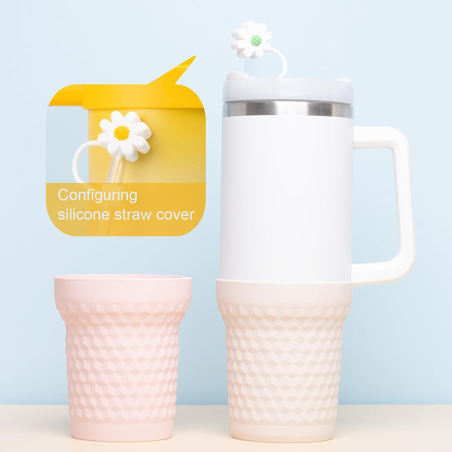 Silicone Cup Bottom Boot Cover For Tumbler Bottle 3