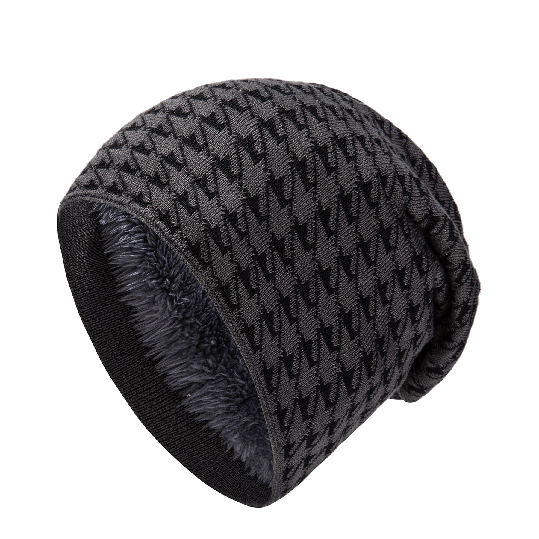 Mens Plus Fleece Ear Protection Hat 6