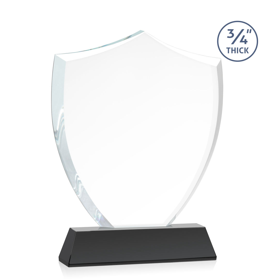 Scudo Shield VividPrint™ Award on Newhaven - Black 3