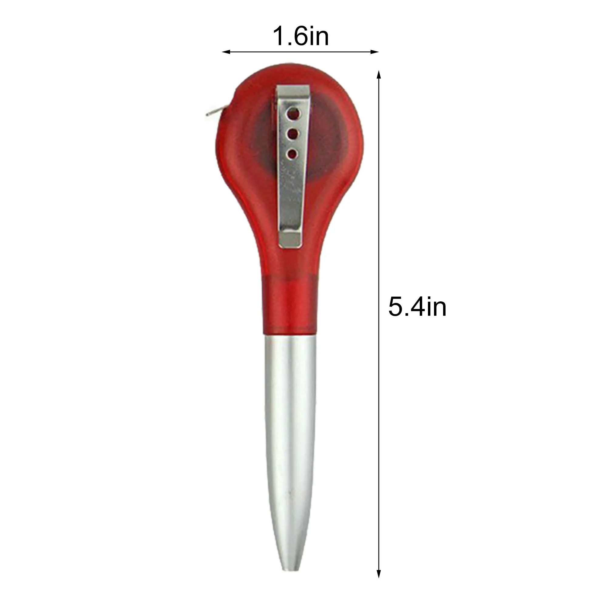 Office ballpoint pen with ruler 3