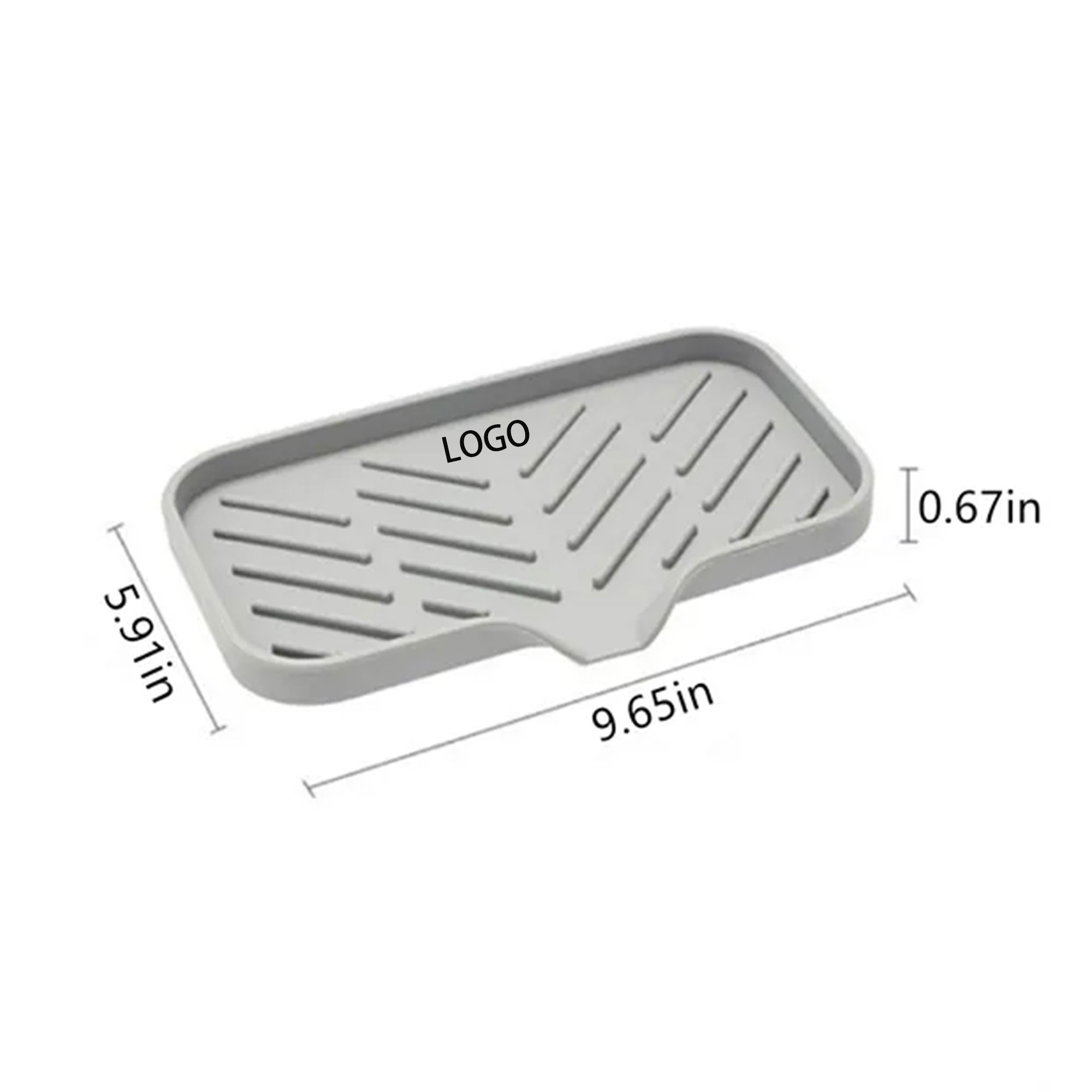 Silicone Soap Holder Sponge Containers With Drain Spout 3