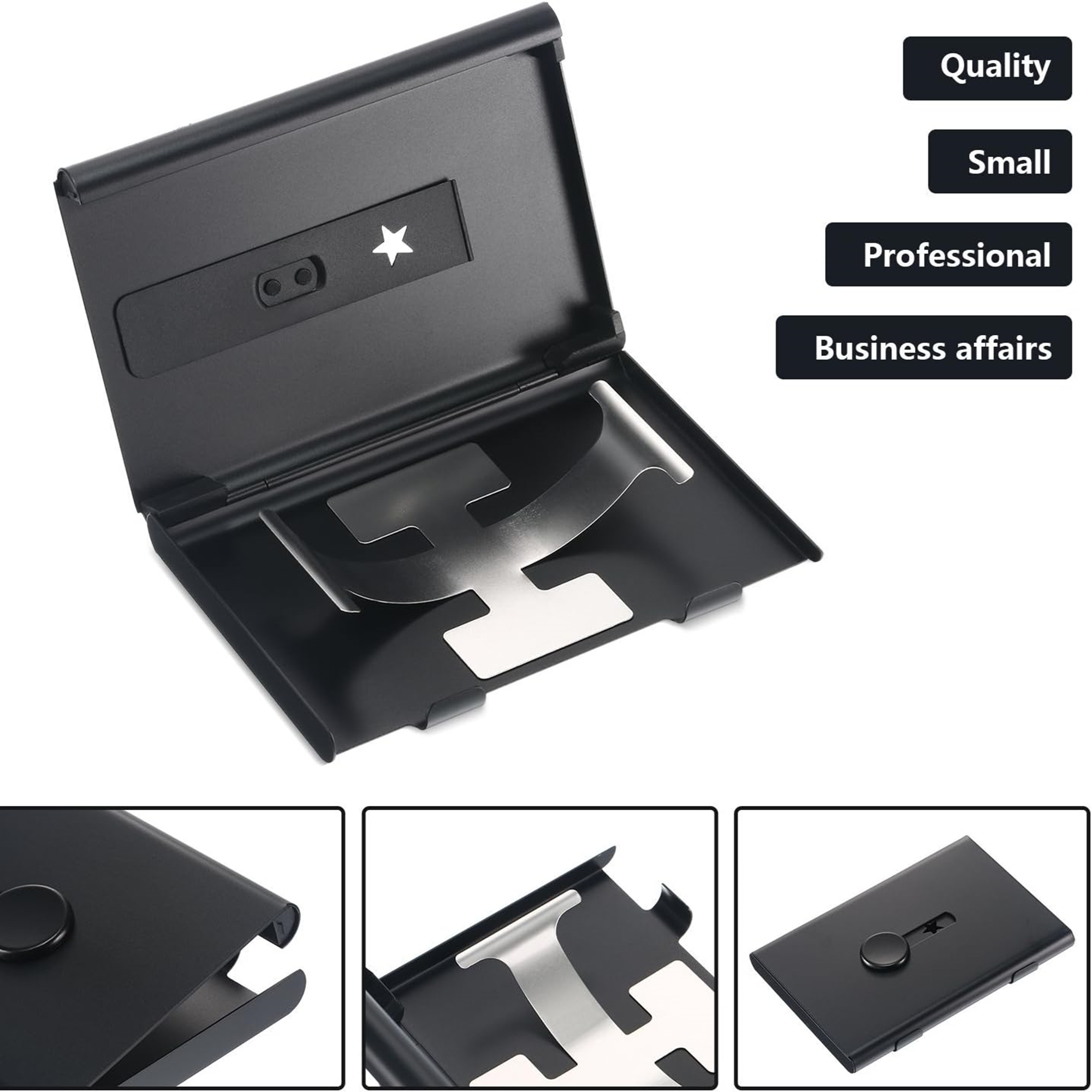 Slide Out Business Card Case Holders 5