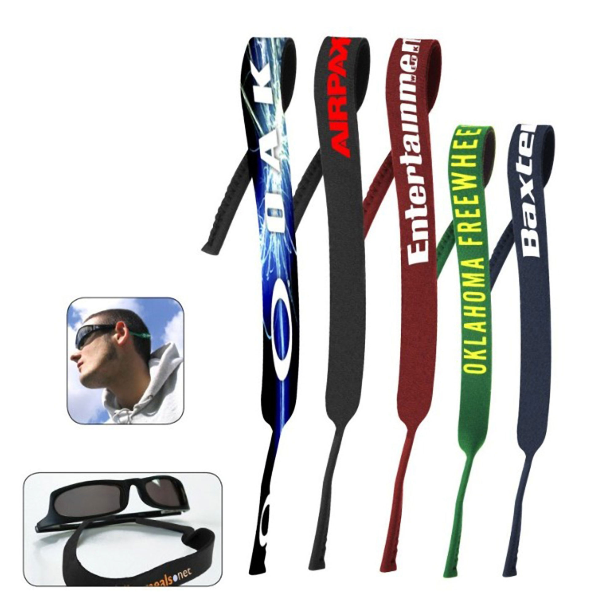 Laminated Neoprene Eyeglass Strap
