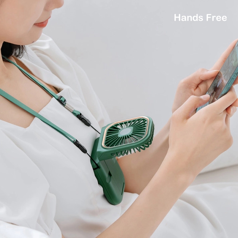 Portable Handheld Mini Fan with Power Bank 2