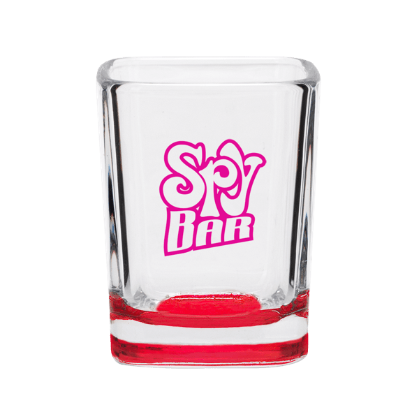 Drink Up 2 oz Square Shot Glass 66