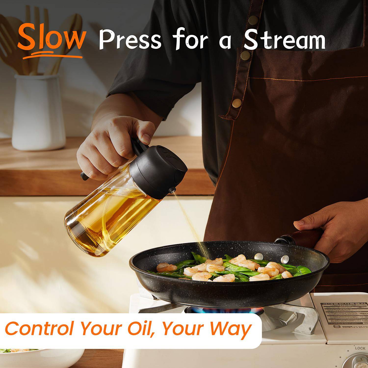 16 Oz Kitchen Cooking Olive Oil Spray 5