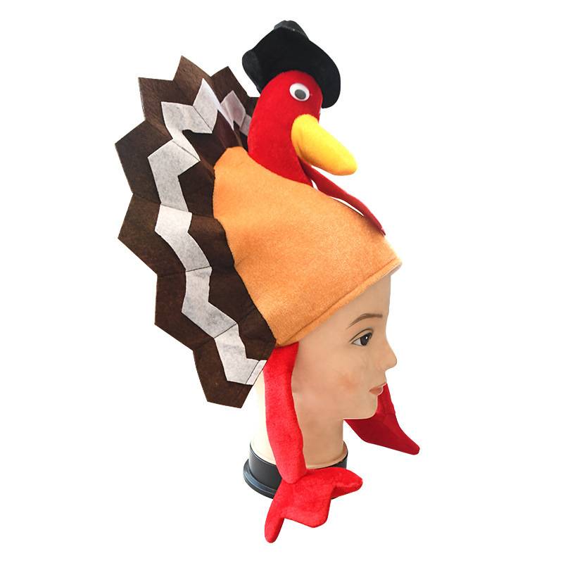 Thanksgiving Turkey Plush Hats 4