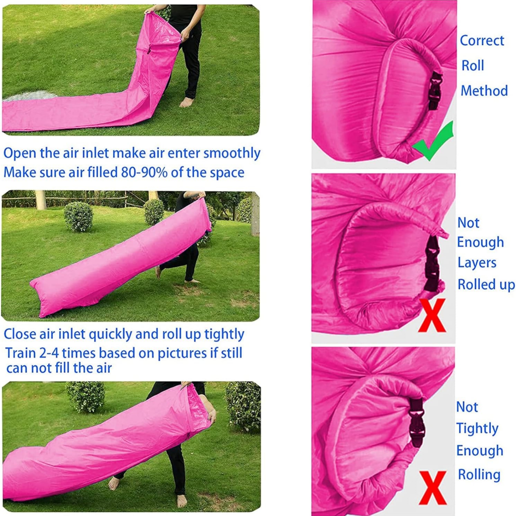 Inflatable Lounger Air Sofa 6