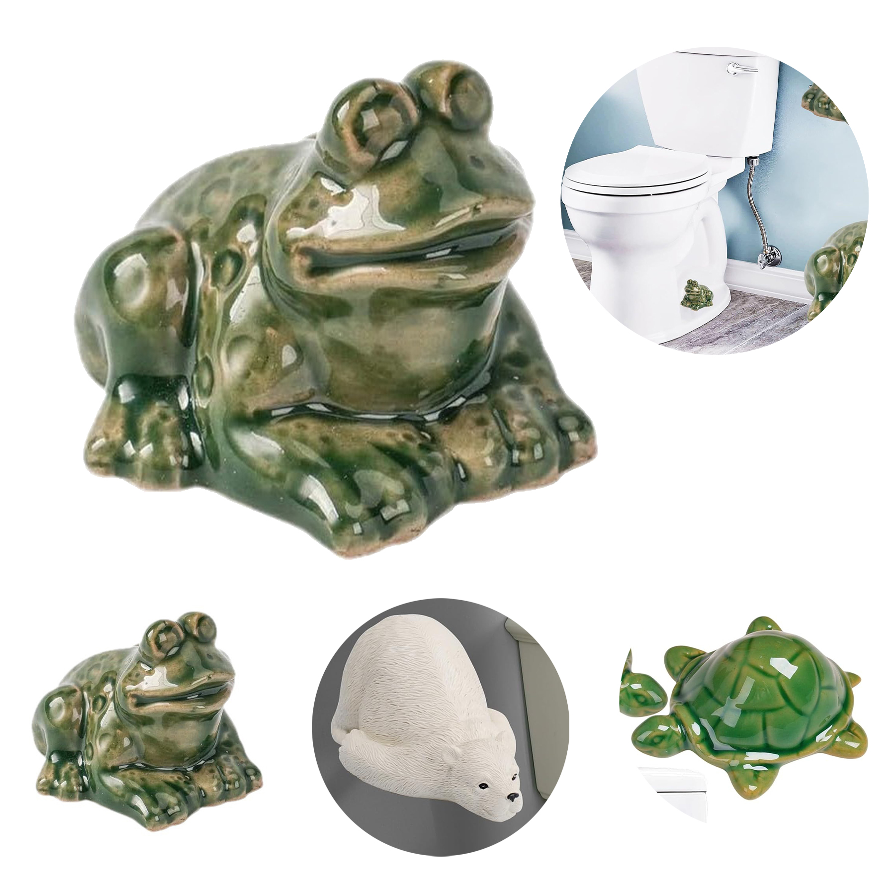 Decorative & Durable Resin Toilet Bolt Caps 2