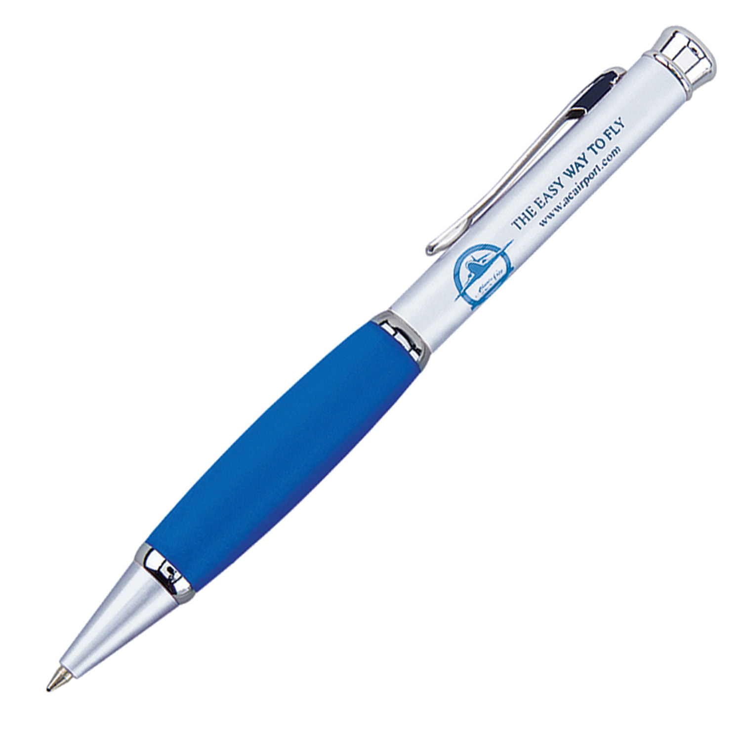 Trendsetter IV Silver Ballpoint Pen - Solid Colors 3