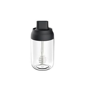8oz BPA Free Honey Syrup Dispenser Bottle With Dipper Stick 6