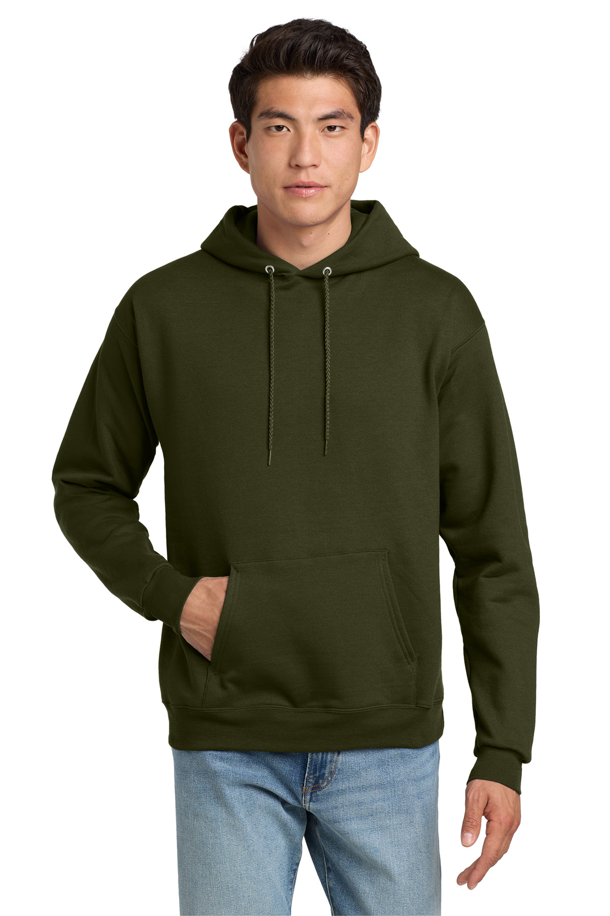 Hanes® EcoSmart Pullover Hooded Sweatshirt 63