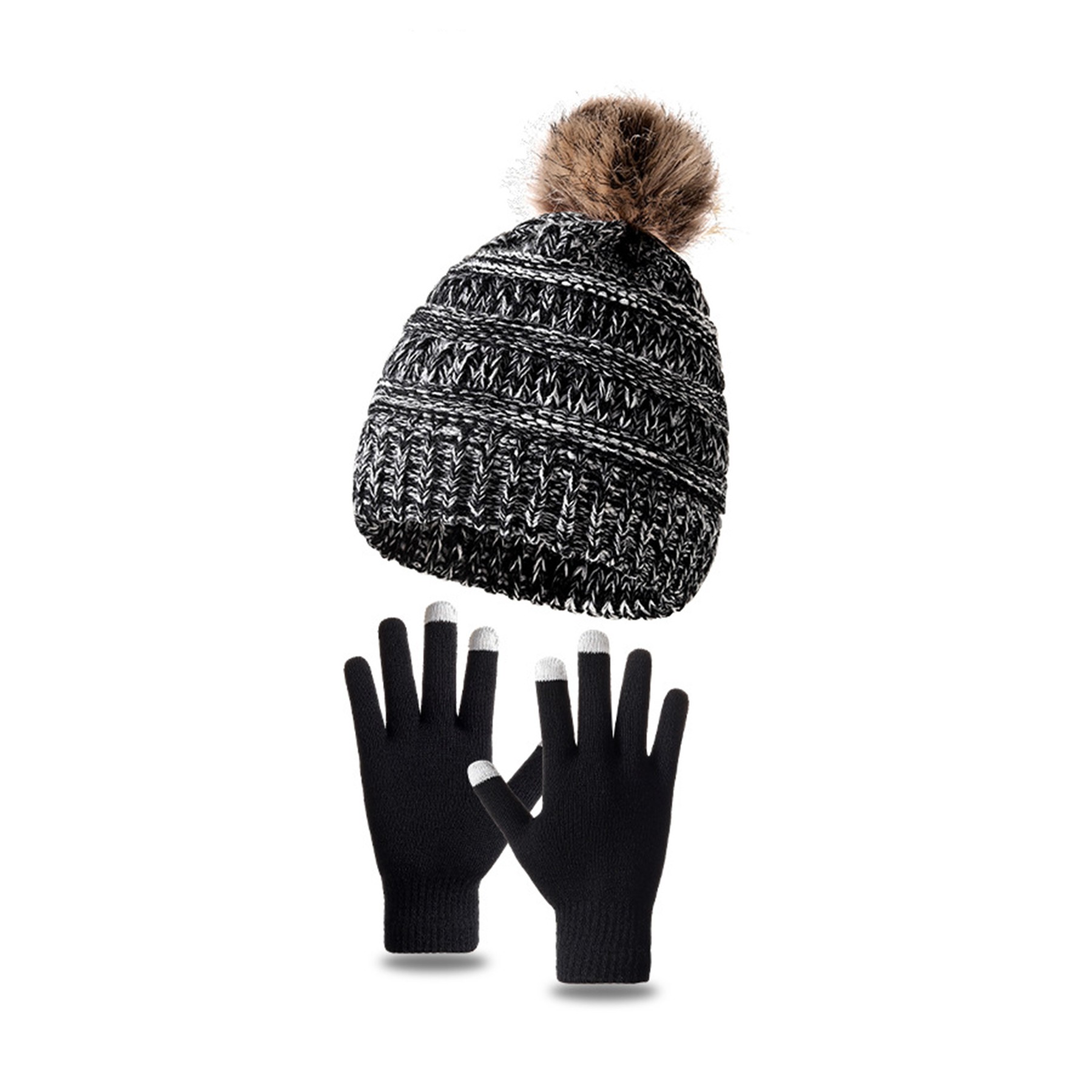 Winter Knitted Beanie Hat 2