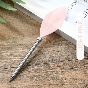 Short Tail Feather Metal Pen 23
