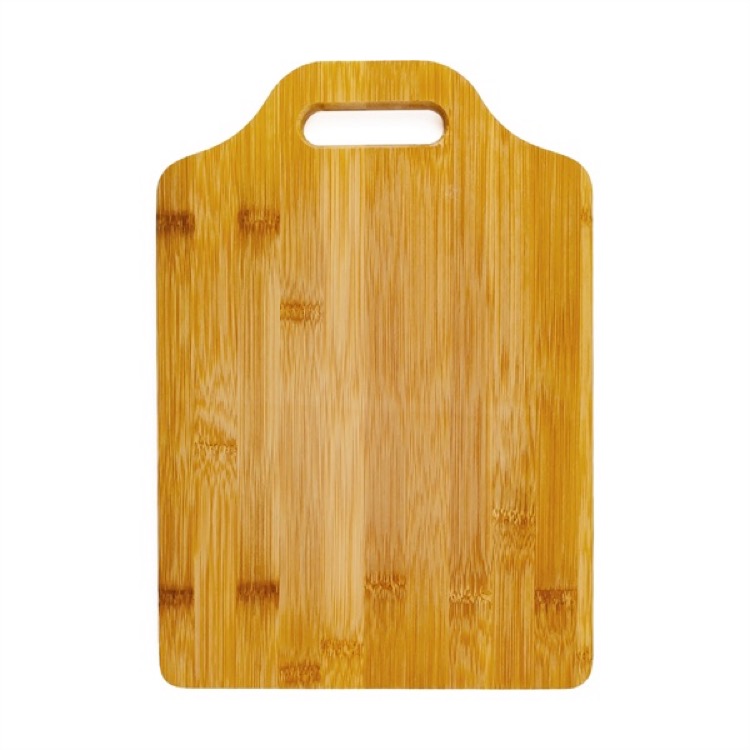 Large Flow Bamboo Cutting Board w/Handle 4