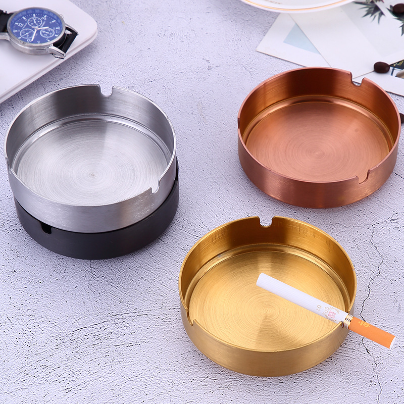 Stainless Steel Deluxe Cigar Ashtray 11