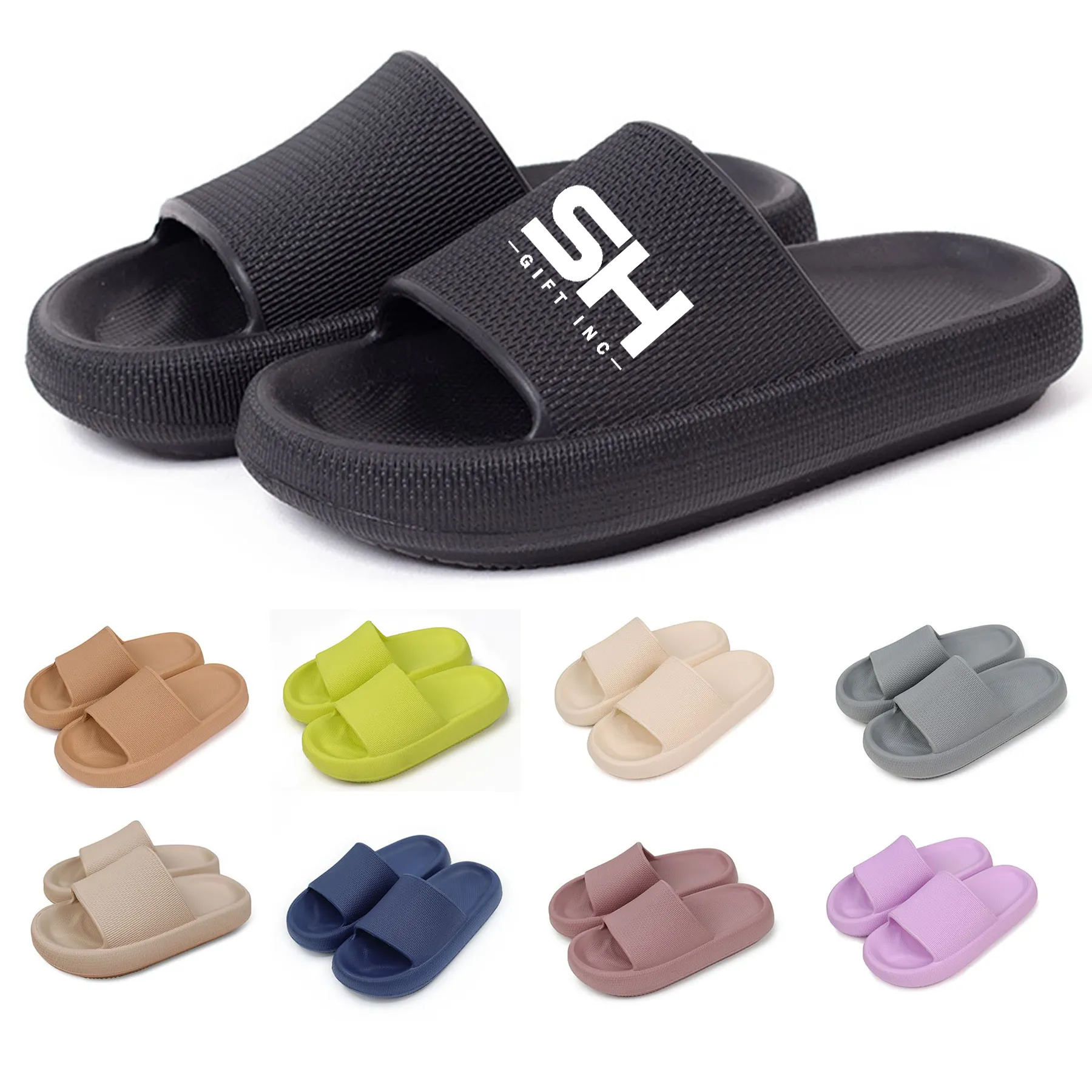 Cushioned Thick Sole Pillow Slippers 6