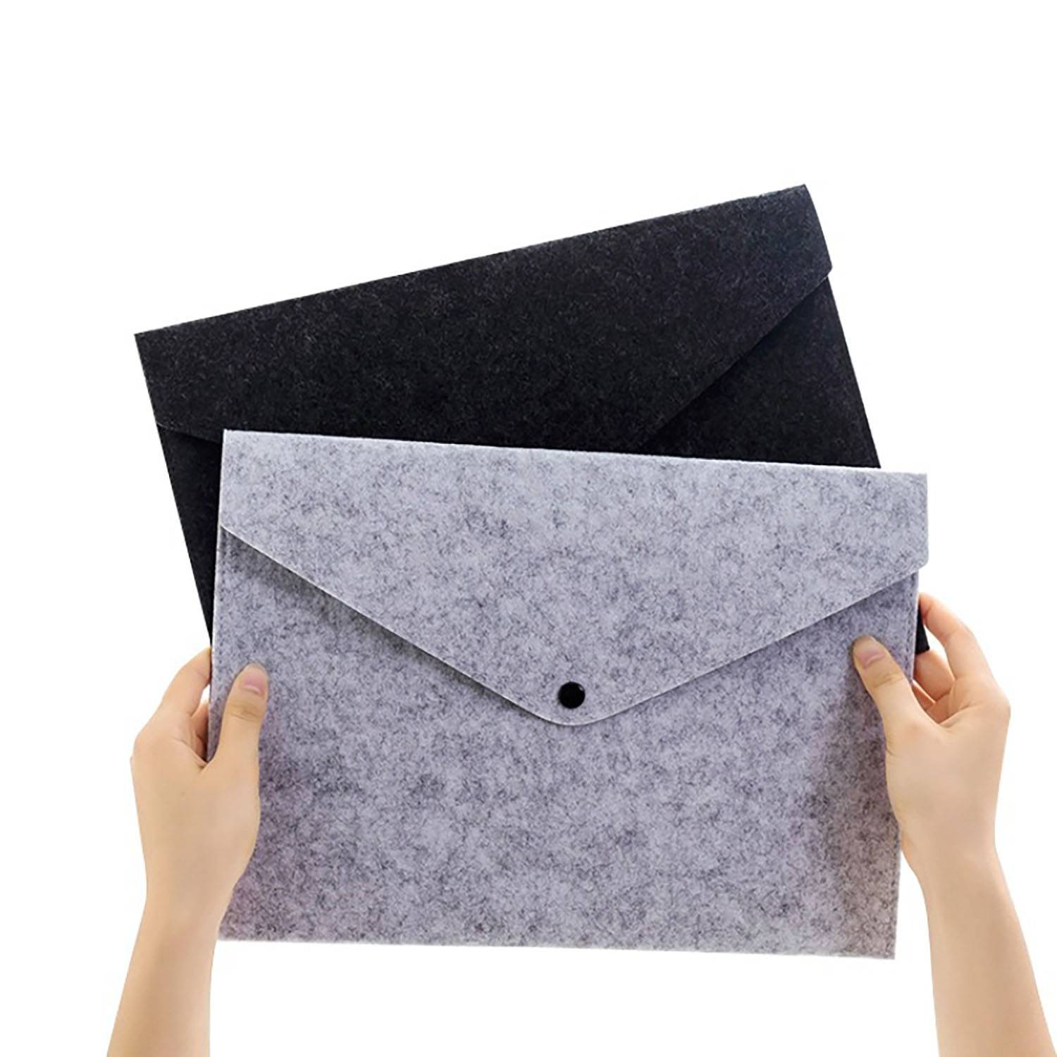 Felt Document Holder A4 Expanding File Folder Portfolio Case 3